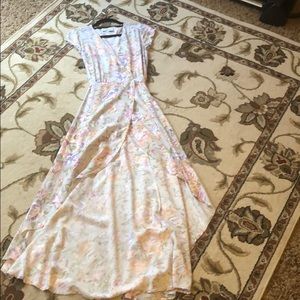 Beautiful tie waist maxi dress